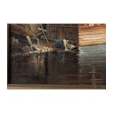 Gustav Adolf Meyerheim (1816 - 1894), Hallstadt am Hallst&auml;dter See, German, dated 1843