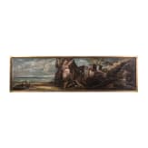 Four German supraportes with putti, 19th century