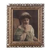 A portrait of a princess with tiara, possibly Cecilie Auguste Marie Duchess of Mecklenburg-Schwerin/Crown Princess of Prussia, Berlin, dated 1906