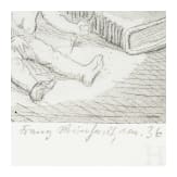 Franz Reinhardt, 34 etchings, German, dated 1936