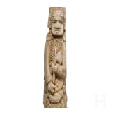 An Indian ivory figure, circa 1900