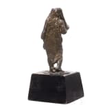 A small Italian bronze of Hercules, 17th century
