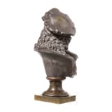 Auguste Joseph Carrier (1800 - 1875) - a French bronze bust showing Rembrandt, 19th century