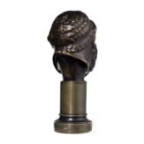 A French bronze head of a scholar (Homer?), 19th century