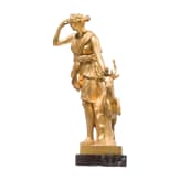 Ferdinand Barbedienne (1810 - 1892) - a fire-gilt bronze "Diana of Versailles", Paris, 19th century