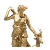 Ferdinand Barbedienne (1810 - 1892) - a fire-gilt bronze "Diana of Versailles", Paris, 19th century
