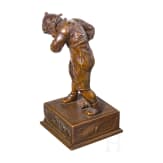 A bronze spinning top player, Louchet Ciseleur Paris, 1920s
