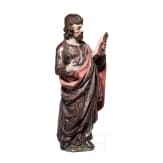 A German wooden apostle figure, circa 1700