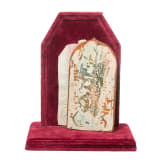 A French carved boxwood panel showing the Lamentation of Christ, late 16th century
