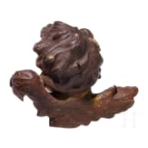 A South German winged angel's head (Putto), 18th century