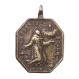 A Spanish medal of the Franciscan Order, 18th century