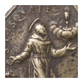 A Spanish medal of the Franciscan Order, 18th century