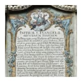 Four altar cards, 18th century