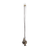 A French bronze censer in Gothic style, 19th century