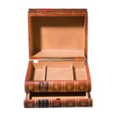 A French book-shaped casket, 19th century
