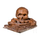 A memento mori bozzetto, probably German, late 18th/19th century