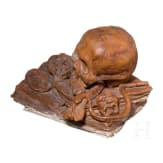 A memento mori bozzetto, probably German, late 18th/19th century