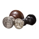 Two German seals, 16th and 18th century