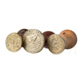 Three German seals, 18th century