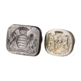 A Czech and an English seal, 19th century