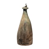 Two notched terracotta elements, probably Nigerian, 20th century