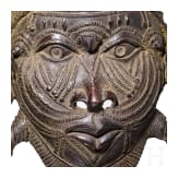 A Nigerian bronze mask of the B&eacute;nin, 20th century
