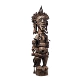 A heavy Congolese power figure of the Songye