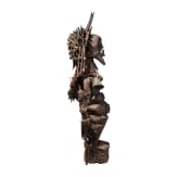 A heavy Congolese power figure of the Songye