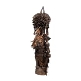 A heavy Congolese power figure of the Songye