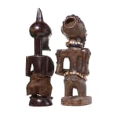 Two Congolese Nkisi magic figurines of the Songye, 20th century