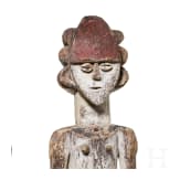 A pair of Gabonese/Congolese standing Kota (Mbete) reliquary figures