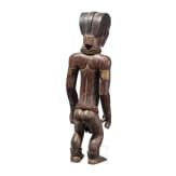 Three Gabonese/Cameroonian wooden Fang figurines