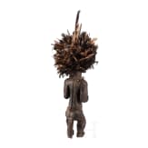 Three Gabonese/Cameroonian wooden Fang figurines