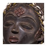 Three African masks, 20th century