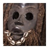 Three African masks, 20th century