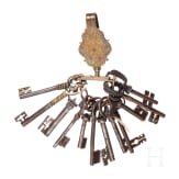 Eleven iron keys, 18th/19th century