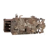 A large German iron door key, circa 1720