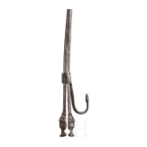 An iron ember holder, Germany, 17th century