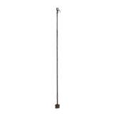 A German iron ember holder for lighting pipes, circa 1700