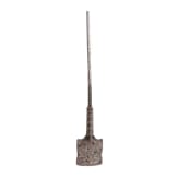 A German iron ember holder for lighting pipes, circa 1700