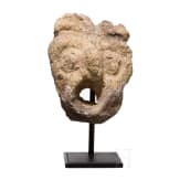 A small French Romanesque gargoyle, 12th century