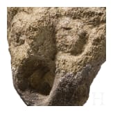 A small French Romanesque gargoyle, 12th century