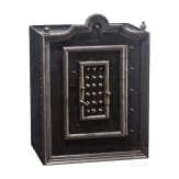 An Italian wall safe, circa 1800