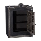 An Italian wall safe, circa 1800