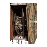 A German Baroque front "zappler" clock, 18th century