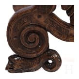 An Italian sgabello, 19th century