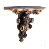 A German carved console table, circa 1900