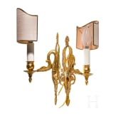 A pair of French gilt appliqu&eacute;s in Empire style, circa 1900