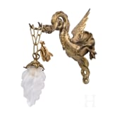 A pair of French fire-gilded appliqu&eacute;s, 19th century