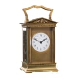 A small French traveling clock, circa 1900